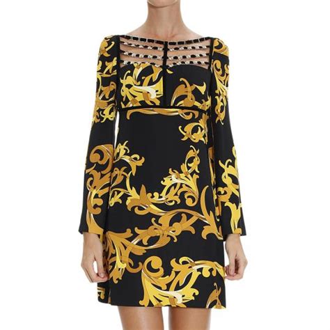 abito stampa versace|Abbigliamento Donna .